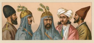 زي آسيوي بواسطة المدرسة الفرنسية