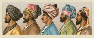 زي آسيوي بواسطة المدرسة الفرنسية