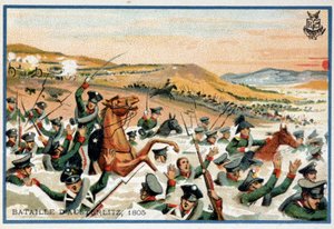 Battle of Austerlitz بواسطة المدرسة الفرنسية