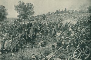 معركة وورث ، الحرب الفرنسية البروسية ، 6 أغسطس 1870 بواسطة المدرسة الفرنسية