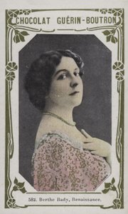 Berthe Bady ، عصر النهضة (صورة ملونة) بواسطة المدرسة الفرنسية