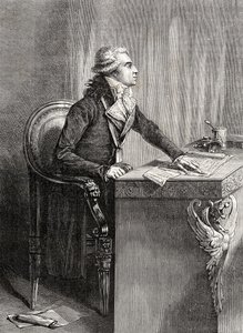 برتران باري دي فيوزاك ، من "هيستوار دو لا ريفولونس فرانسيس" بقلم لويس بلانك (1811-1882) بواسطة المدرسة الفرنسية