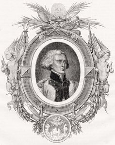 Bon-Adrien Jeannot de Moncey ، دوق Conegliano ، منقوش بواسطة Pannemaker-Ligny بعد Linard ، من "Histoire de la Revolution Française" بواسطة Louis Blanc (1811-1882) بواسطة المدرسة الفرنسية