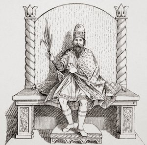 Boniface III of Tuscany ، Margrave of Tuscany ، المعروف أيضًا باسم Boniface IV أو Boniface of Canossa ، 985-1052 ، من L