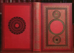 غلاف كتاب الشمال ضد الجنوب من جول فيرن (1828-1905) (جلد) بواسطة المدرسة الفرنسية