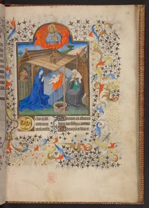 كتاب الصلوات ، إضافة MS 32454 f.29r ، فرنسا بواسطة المدرسة الفرنسية