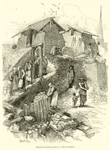 Briqueterie au Perrey, Havre (engraving) بواسطة المدرسة الفرنسية