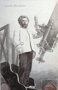 Camille Flammarion (1842-1925) من La Revue Illustre ، تم نشره في يناير 1891 بواسطة المدرسة الفرنسية
