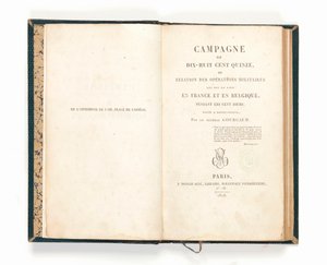 "حملة عام 1815" ، بقلم غاسبارد جورجود بواسطة المدرسة الفرنسية
