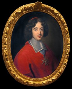 الكاردينال دي بوالون ، أب من Tournus من 1660 إلى 1715 ، البادئ في بناء فندق Dieu. لوحة مجهولة ، الفن الفرنسي القرن السابع عشر. Hotel Dieu، Musee Greuze، Tournus. بواسطة المدرسة الفرنسية