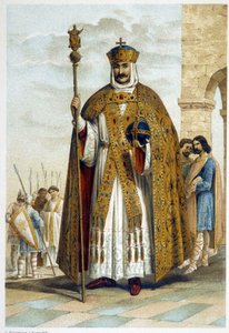 Charlemagne (742 - 814) بواسطة المدرسة الفرنسية