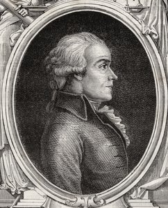 تشارلز كوتشون دي لابارينت ، من "Histoire de la Revolution Française" بقلم لويس بلانك (1811-1882) بواسطة المدرسة الفرنسية