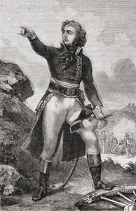 تشارلز الرابع عشر (1763-1844) ملك السويد والنرويج (1818-1844) أمير بونتي كورفو ، من "تاريخ الثورة الفرنسية" بقلم لويس بلانك (1811-1882) 1847-62 بواسطة المدرسة الفرنسية