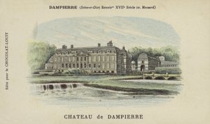Chateau de Dampierre ، Dampierre ، Seine-et-Oise بواسطة المدرسة الفرنسية