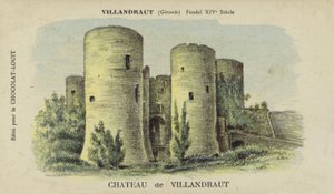 Chateau de Villandraut، Villandraut، جيروند بواسطة المدرسة الفرنسية