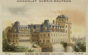 Chateau de Villandry ، إندر-إي-لوار بواسطة المدرسة الفرنسية
