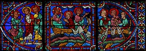المسيح - يدعو يعقوب ويوحنا (w0) بواسطة المدرسة الفرنسية