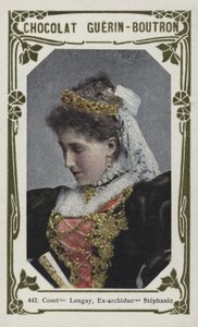 Comtesse Longay ، الأرشفة السابقة ستيفاني (صورة ملونة) بواسطة المدرسة الفرنسية