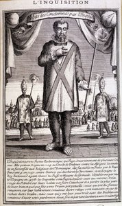 Condemned by the Inquisition, Spain 18th century بواسطة المدرسة الفرنسية