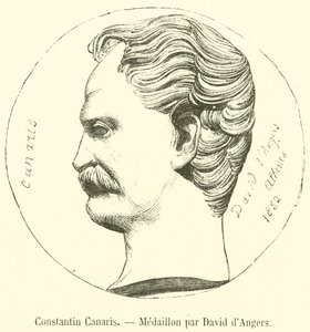 Constantin Canaris (engraving) بواسطة المدرسة الفرنسية