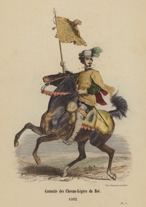 كورنيت دي شيفاو ليجير دو روا ، 1592 بواسطة المدرسة الفرنسية