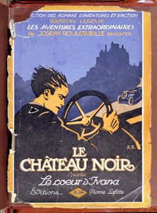 غلاف لو شاتو نوير بقلم غاستون ليرو (1868-1927) 1922 بواسطة المدرسة الفرنسية