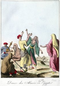 رقصة الميس في مصر. 1811. بواسطة المدرسة الفرنسية