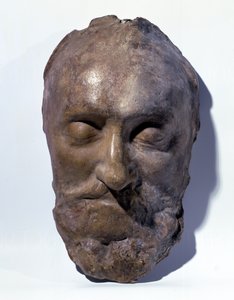 قناع الموت لهنري الرابع (1553-1610) ملك فرنسا (شمع) بواسطة المدرسة الفرنسية