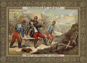 وفاة الجنرال لورميل ، معركة إنكرمان ، حرب القرم ، 1854 بواسطة المدرسة الفرنسية