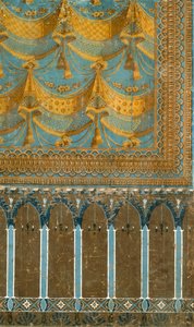 ورق حائط مزخرف فرنسي c.1800 بواسطة المدرسة الفرنسية