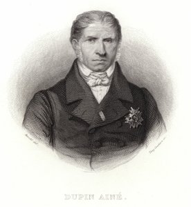 Dupin Aine - سياسي فرنسي ورئيس مجلس النواب (1783-1865) بواسطة المدرسة الفرنسية