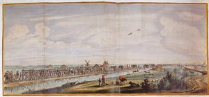 مدخل ماري دي ميديشي (1573-1642) إلى هولندا عام 1639 بواسطة المدرسة الفرنسية
