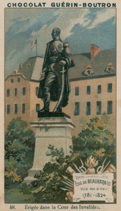 Eug de Beauharnais ، نائب ملك إيطاليا ، 1781-1824 ، تم تشييده في محكمة des Invalides بواسطة المدرسة الفرنسية