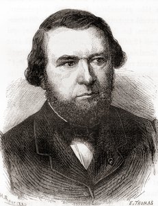 Eugène-Melchior Péligot ، من "Les Merveilles de la Science" ، نُشر حوالي عام 1870 (نقش) بواسطة المدرسة الفرنسية