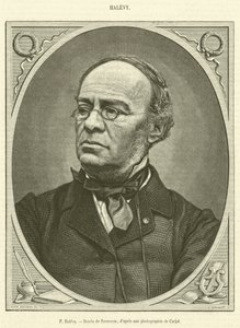 F Halevy (engraving) بواسطة المدرسة الفرنسية