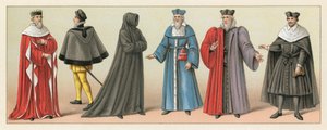 زي فرنسا القرن السادس عشر بواسطة المدرسة الفرنسية