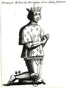 فرانسيس الثاني (1435-1488) دوق بريتاني بواسطة المدرسة الفرنسية