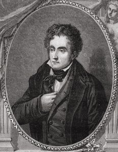 فرانسوا رينيه ، Vicomte de Chateaubriand (1768-1848) من "Histoire de la Revolution Française" بقلم لويس بلانك (1811-1882) بواسطة المدرسة الفرنسية