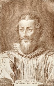 فرانسوا فيت (1540-1603) ، رسم توضيحي من Histoire des Mathematiciens بواسطة ألكسندر سافيرين (1720-1805) ، نشر في باريس 1766 بواسطة المدرسة الفرنسية