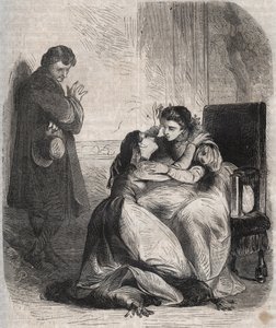 يطلب فرانسواز دي مونتمورنسي فوسيو (مونتمورنسي فوسيو) (1566-1641) العفو للملكة مارغريت دي فالوا (1553-1615) ، المعروفة باسم الملكة مارغو. هي عشيقة الملك هنري الرابع (1553-1610) وهي تلد طفلهما بشكل مخيف بواسطة المدرسة الفرنسية
