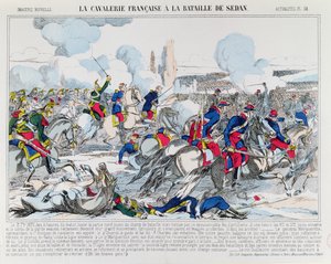 قوات الفرسان الفرنسية في معركة سيدان ، 1 سبتمبر 1870 بواسطة المدرسة الفرنسية
