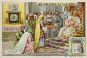 مستخلص اللحوم الفرنسية (Bouillon) ، الإمبراطور Charlemagne بواسطة المدرسة الفرنسية