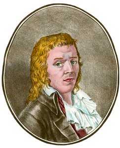 الثورة الفرنسية: "" صورة فرانسوا بابوف ديت غراكوس (1760-1797) ثورية "" نقش المجموعة الخاصة من القرن الثامن عشر بواسطة المدرسة الفرنسية