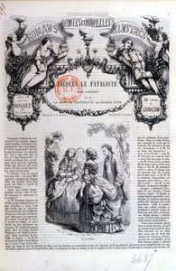 صورة من مجموعة من الروايات والقصص التي تضم جاك le Fataliste من Diderot ، نُشرت في باريس عام 1849 بواسطة المدرسة الفرنسية