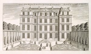 ارتفاع حديقة منزل الكونت فارتينار ، حوالي 1720s بواسطة المدرسة الفرنسية