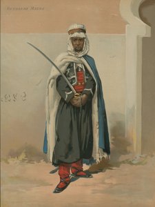 شرطي مغاربي بواسطة المدرسة الفرنسية