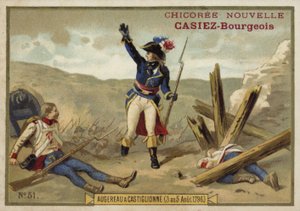 الجنرال اوجيرو في معركة كاستيجليون ، إيطاليا ، الحروب الثورية الفرنسية ، 3-5 أغسطس 1796 بواسطة المدرسة الفرنسية