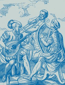 موسيقيون ألمان يعزفون على العود والغيتار بواسطة المدرسة الفرنسية