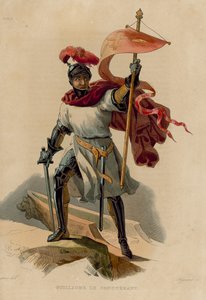 Guillaume le Conquerant (coloured engraving) بواسطة المدرسة الفرنسية