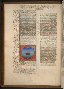Guyart des Moulins ، تاريخ الكتاب المقدس (الكتاب المقدس هيستورياولكس) ، حوالي 1415 (مخطوطة) بواسطة المدرسة الفرنسية